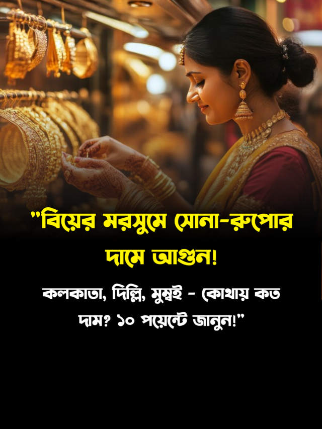 দেশের এই শহরে সোনার দাম শুনলে ভিরমি খাবেন, কলকাতাতেই বা কত হল জানুন